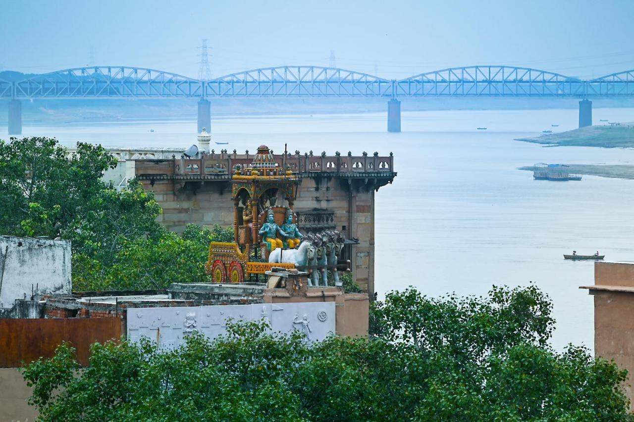 Ganga Darshanam Guesthouse At Dashashwamedh Ghat Βαρανάσι Εξωτερικό φωτογραφία